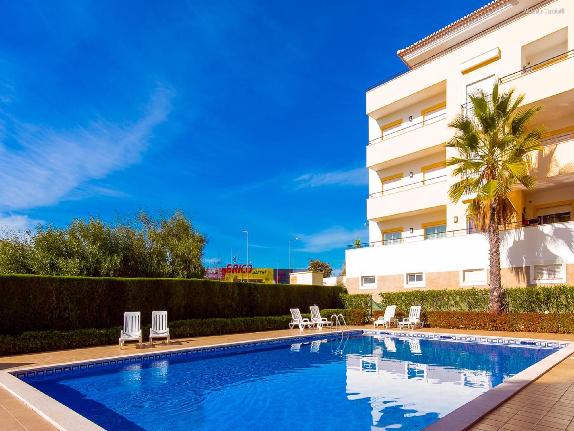 A04 - Large Modern 1 Bed Apartment With Pool Lagos Exterior foto